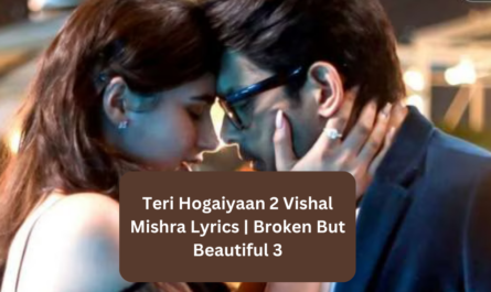 Teri Hogaiyaan 2 Vishal Mishra Lyrics Broken But Beautiful 3